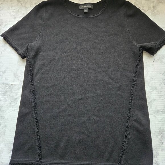 Banana Republic Tops - Banana Republic Women's Milano Blouse Sz L Black